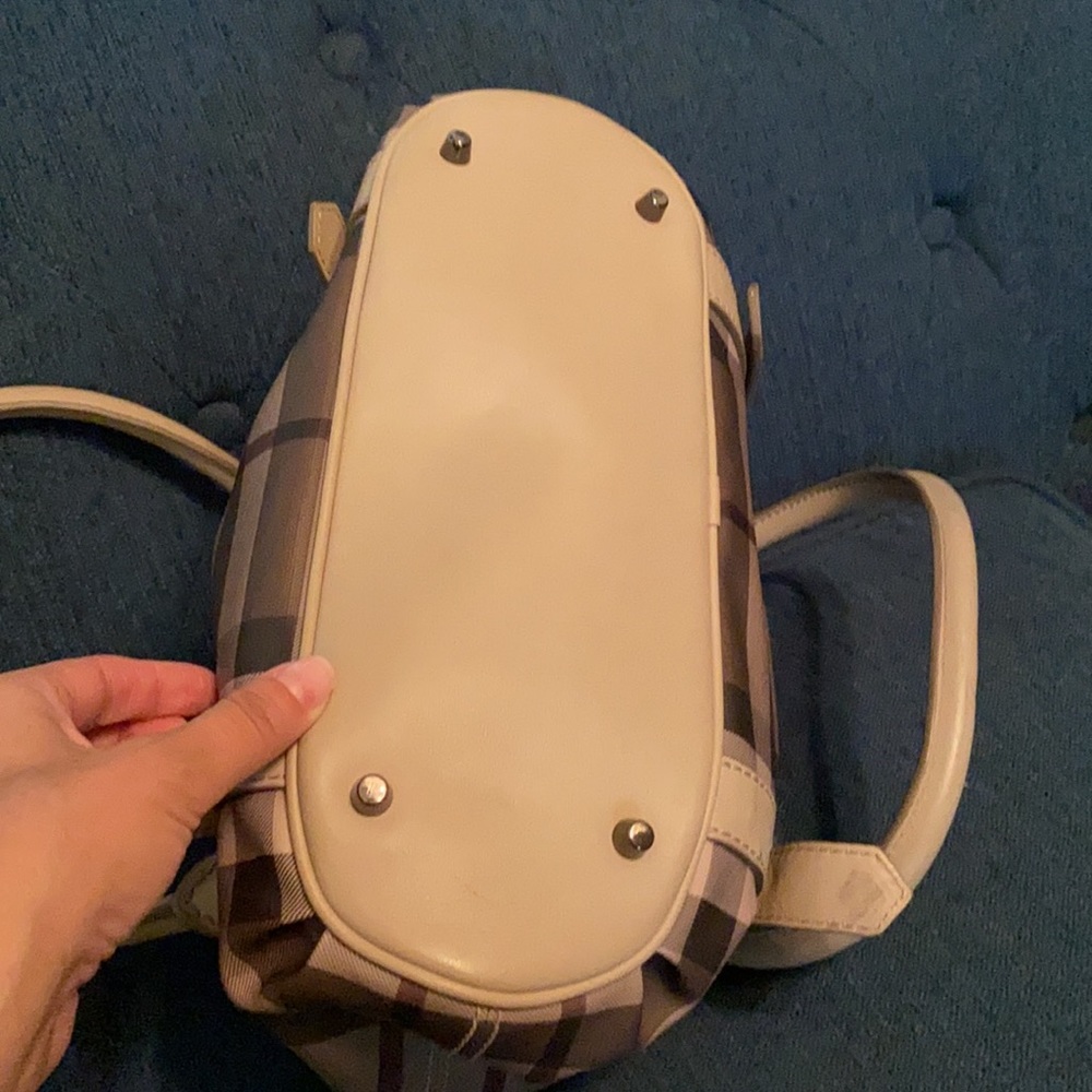 Multi tan colored satchel purse . No returns - Picture 4 of 6